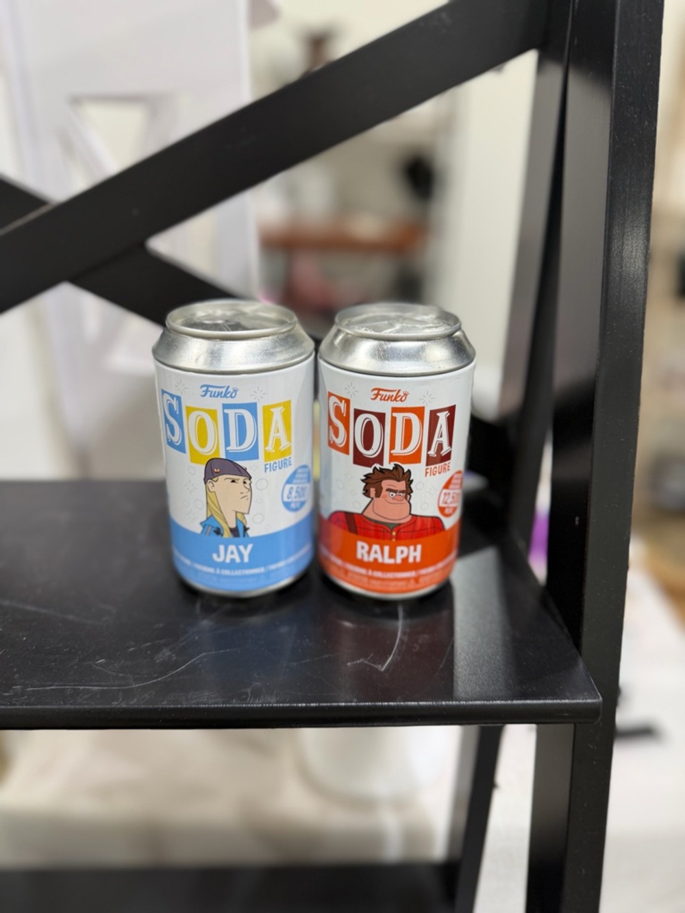🫶🏼Funko Soda Jay & Ralph Collectible Cans - Blue & Red